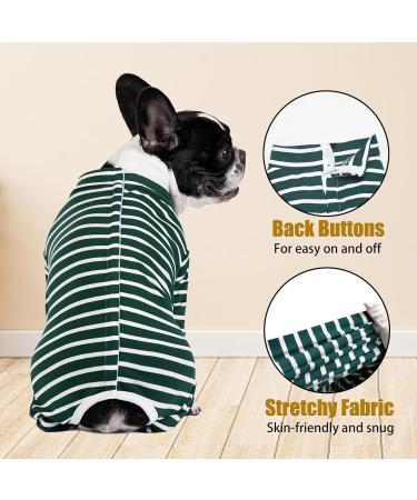Buy Axcimond Long-Sleeved Dog Body - Post-Op Wound Protection for Small & Medium Dogs - 2XL Green | Anti-Leak Dog Cone Alternative - Buy Online on GoSupps.com