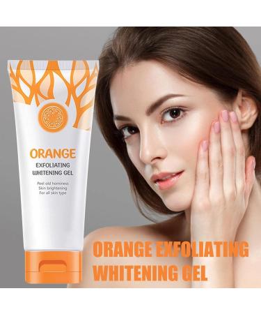  Sloane orange e whitening facial exfoliator deep cleansing for dry normal oily and combination skin facial exfoliating gel deep cleansing and - Buy Online on GoSupps.com