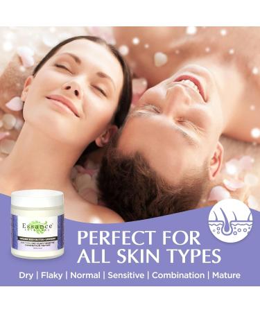 Organic Lavender Body Butter - Nourishing Moisturizer for Healthy Skin | Shop Internationally - Buy Online on GoSupps.com