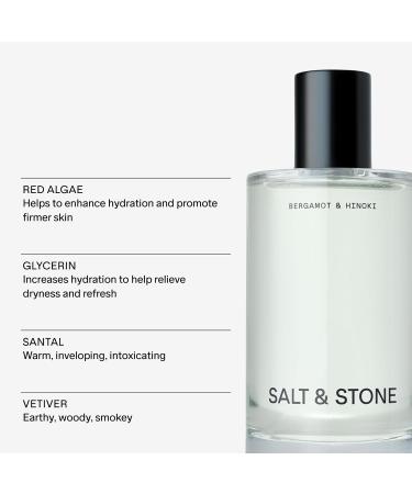 Salt & Stone Body Mist + Sensitive Skin Gel Deodorant Bundle | Bergamot & Hinoki - Buy Online on GoSupps.com