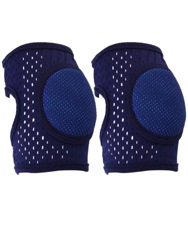 Buy Toddler Pads Baby Elbow Protectors Non-Slip Crawling Sleeves for Babies | Comfortable Navy Blue 1 Pair - Buy Online on GoSupps.com