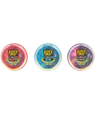 Juicy Drop Re-Mix Sweet & Sour Chewy Candy Variety Pack - Assorted Fruity Flavors - Buy Online on GoSupps.com