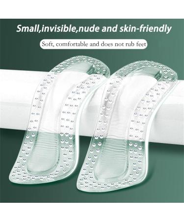 5 Pairs Invisible Heel Pads for Big Shoes - Anti-Slip Cushions & Blister Protection for Women - Buy Online on GoSupps.com
