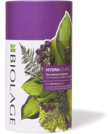 Biolage | HydraSource | Shampoo (250 ml) Conditioner (200 ml) Mask (100 ml) Gift Set - Buy Online on GoSupps.com