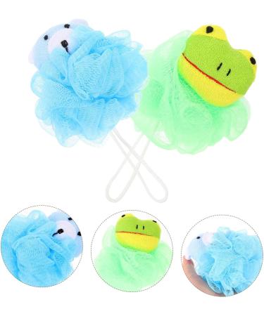 Buy Healeved 2pcs Kids Bath Balls & Shower Sponges - Soft Bath Loofah for Newborns & Women - Ideal Bath Accessories - Buy Online on GoSupps.com