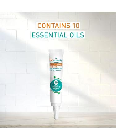 Puressentiel SOS Lip Repairing Gel for Unisex - 0.17 oz | Best Lip Care for Healthy Lips - International Shipping Available - Buy Online on GoSupps.com