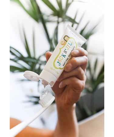 Jack n Jill Flavor Free Natural Toothpaste - 1.76 oz | Kids & Family Safe - Buy Online on GoSupps.com