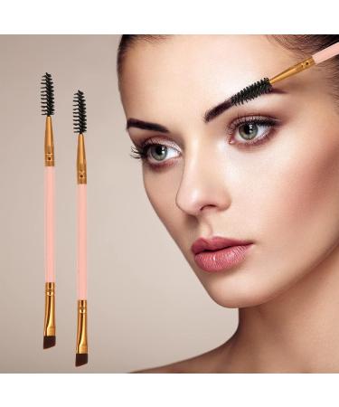 Beaupretty 6th Eyebrow Brush & Mascara Brush - Premium Makeup Brushes for Eyelashes & Eyebrows - Curly Brow Trimming & Eye Foundation Brush in Chady Pink - Buy Online on GoSupps.com