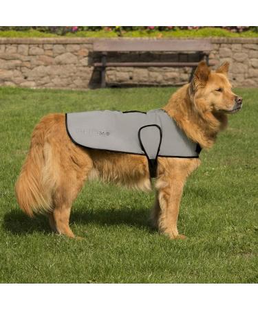 Proviz Sports 100% Reflective High-Vis Waterproof Dog Coat | Best for Safety & Comfort | International Shipping - Buy Online on GoSupps.com