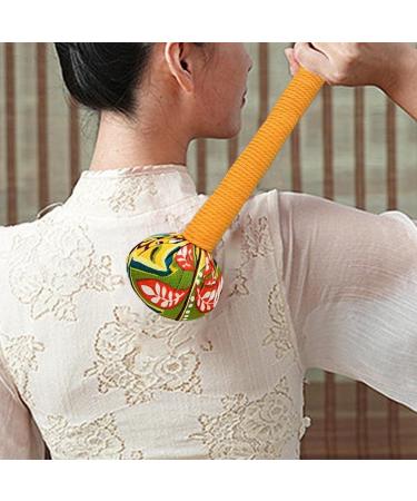 Handmade Mugwort Massage Hammer with Tassel | Herbal Hand Massager Tool for Health Care & Relaxation - Buy Online on GoSupps.com