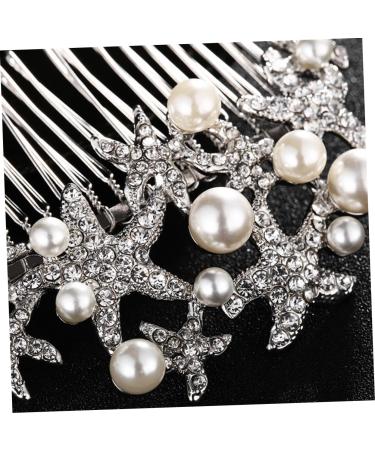 HAPINARY Rhinestone Hair Comb Wedding Headpiece for Bride Hair Comb for Bride Combs for Women Rhinestone Comb Hair Rhinestones Hair Teasing Comb Bride Comb Halloween Hair Comb Hair Pearls - Buy Online on GoSupps.com