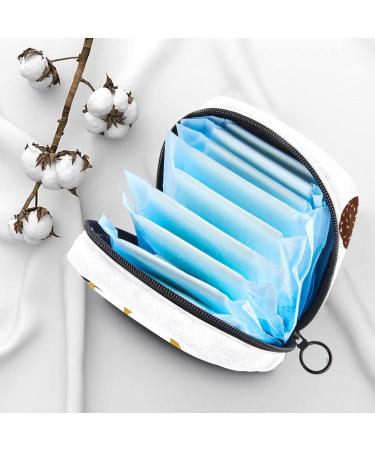 Summer Ice Cream & Marine Strip Storage Bag | Portable Menstrual Cup & Pad Bag for Teenagers Girls & Women - Buy Online on GoSupps.com