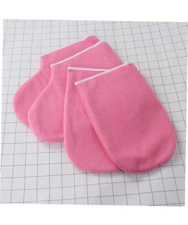 Healeved 4 Sets Leather Horn Boots Moisturizing Gloves Manicure Kit Manicure Gloves Wax Heat Foot Cover Spa Tanning Mitt Heat Wax Hand Cover Pedicure Women's Polyester Lining Nursing Cover - Buy Online on GoSupps.com