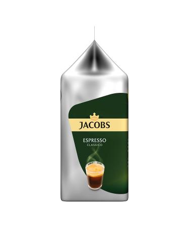 Buy Tassimo Jacobs Espresso Classico Capsules - 80 Coffee Pods Pack of 5 | International Shipping Available - Buy Online on GoSupps.com