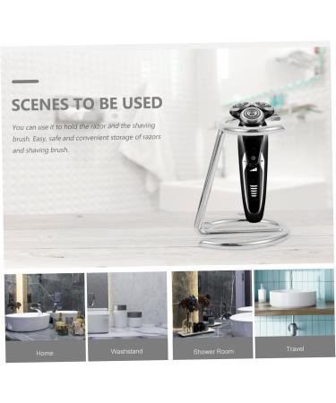 MERRYHAPY Razor Holder & Brush Organizer - Shaving Stand for Men | Durable Ferroalloy Razor Rack - Buy Online on GoSupps.com