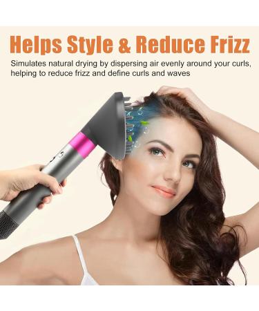 Dyson Airwrap Styler Diffuser Nozzle Attachment - Convert Curling Styler to Hair Dryer (Black) - Buy Online on GoSupps.com