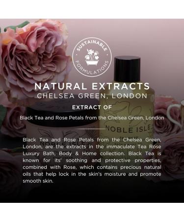 Tea Rose Bath & Shower Gel | Luxury Vegan Body Wash for Women | Paraben Free with Fine British Fragrance Oils (8.45 oz - Buy Online on GoSupps.com