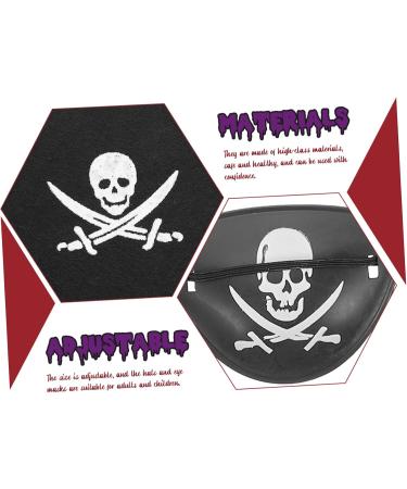FRCOLOR 30 Sets Pirate Hair Blindfold Halloween Pirate Hats Cosplay Pirate Hats Pirate Outfit Pirate Cosplay Costume Pirate Dress Accessories Pirate Costume Pirate Hats for Party Cloth - Buy Online on GoSupps.com