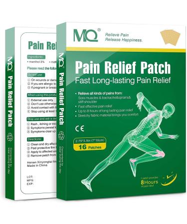 16PCS Pain Relief Patches Pain Relieving Plaster Long Lasting Pain Relief Knee Pain Back Pain Muscle Pain - Buy Online on GoSupps.com