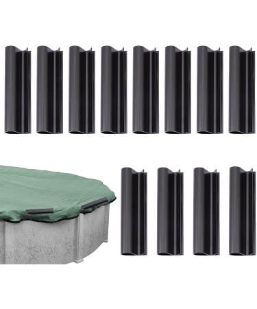 Pool Clip Windproof Pool Clamp | Rust Resistant Black Pool Wind Clips to Protect Swimming Pool with Greenhouse Film Hulzogul 12pcs - Buy Online on GoSupps.com