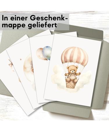 Teddy Bear Art Prints for Kids' Rooms | Baby Room Decor | Children's Room Wall Art Set - Buy Online on GoSupps.com