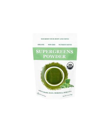 Cherie Sweet Heart Supergreens Powder - Green Superfood - Organic Greens Powder Super Greens - Smoothie Powder - Superfood Powder - Powdered Greens - 6 oz Super Greens Powder - 34 Servings 6 Ounce (Pack of 1)