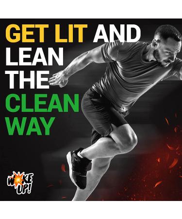 Woke Up! Energy Shot - Sugar Free Natural Energy Drink with Vitamin B12, Lions Mane & Yerba Mate - Immunity Boost, Extra Strength - Berry Flavor (12 Pack) - Buy Online on GoSupps.com