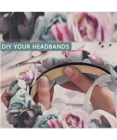 Hfpengzan 2 Pack Satin Headbands - Red & Black Non Slip Fashion Headbands for Women & Girls - Buy Online on GoSupps.com