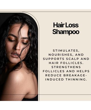 Alopecia Areata Treatment Hair Loss Shampoo - Best Hair Growth Solution for Thinning Hair & Receding Hairlines - 12 fl oz - Buy Online on GoSupps.com