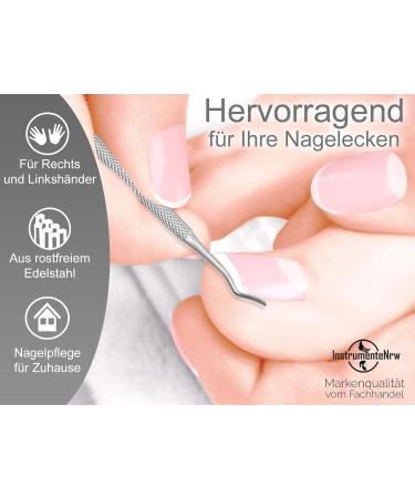 Premium Stainless Steel Small Corner Lifter - Nail Care & Pedicure Tool with Case | Precision Foot Care Instrument - Buy Online on GoSupps.com