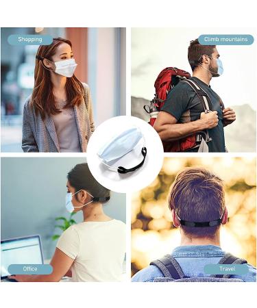 CUNCUI 6pcs Mask Buckle Ear Savers - Ear Pain Relief & Comfortable Mask Strap Extender - Buy Online on GoSupps.com