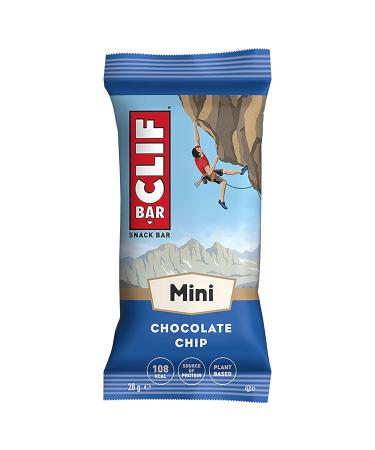 CLIF Bar Minis - Protein & Energy Bars - Chocolate Chip (10 x 28g) - Vitamin B12 & B6 - International Shipping Available - Buy Online on GoSupps.com