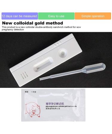 Pregnancy Test Strip - Accurate Rapid 10Pcs Digital Tests for Early Diagnosis - Pregnancy Detection Tool for Pig - Buy Online on GoSupps.com