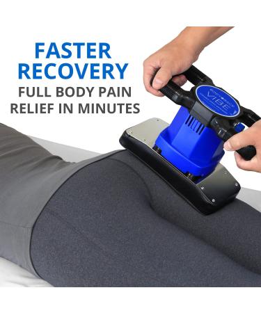 Body Back Vibe 2.0 - Variable Speed Handheld Chiropractor Massager | Muscle Pain Relief Orbital Device | Professional Quality Tool - Buy Online on GoSupps.com