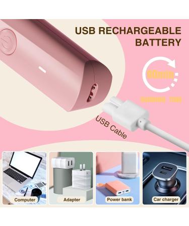Electric Bikini Trimmer for Women - Wet & Dry Lady Shaver with Ceramic Blades - Pink - Buy Online on GoSupps.com