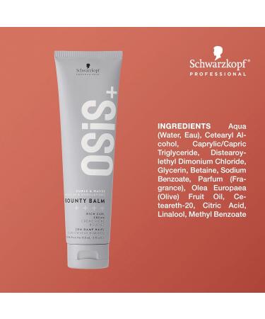 Buy Schwarzkopf Osis+ Bounty Balm Cream 150ml - Define Curls & Enhance Texture | International Shipping Available - Buy Online on GoSupps.com