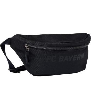 FC Bayern Munich Black Belt Bag | Stylish Bum Bag for Adults | Official Merchandise - Buy Online on GoSupps.com