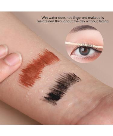 Waterproof Mascara - Extensions - Smudge-Proof Long Lash Cosmetics Smudge Proof Eye Lash Mascara for Sensitive Eyes Instantly Creates Long-Lasting Voluminous Lashes Black + Brown - Buy Online on GoSupps.com