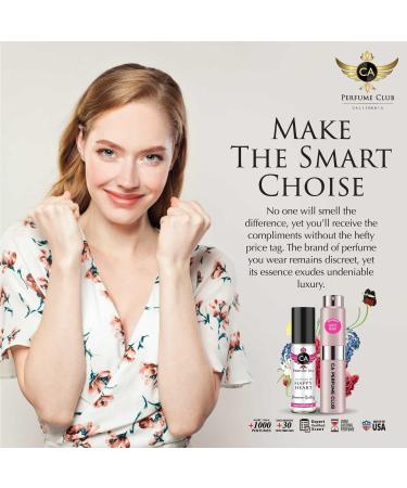 CA Perfume Duo Impression of Jasmin Fauve For Women & Men Sprayer + Body Oil Roll-On Bottles 0.27 Fl Oz+0.33 Fl Oz - Buy Online on GoSupps.com