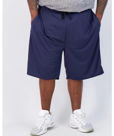 Real Essentials Men's Big & Tall 3-Pack Dry Fit & Mesh Active Athletic Performance Shorts (3X-5X) - Buy Online on GoSupps.com