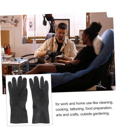 Mikinona 3 Pairs Hair Dye Glove Shampoo for Colored Hair Para Black Gloves Shampoo for Men Tool Belts for Men Barber Gloves Salon Gloves Large Hair Salon Gloves Accessory 3xl Small Ponytail - Buy Online on GoSupps.com