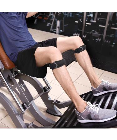 THX4Copper Patella Tendon Knee Support - Gel Pad for Squats Weight Lifting Hiking & Knee Pain Relief | ACL MCL Arthritis Tendonitis - Black - Buy Online on GoSupps.com