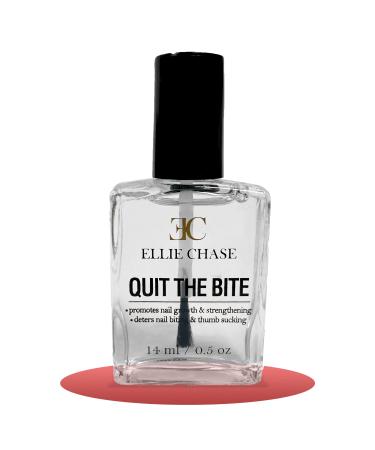 Ellie Chase Stop Nail Biting Deterrent Treatment Polish Extra Bitter Taste 0.5 Oz | Stop Putting Fingers In Your Mouth | Safe For Adults & Kids | Helps Nail Growth Made in USA | DBP Free, TPHP Free - Buy Online on GoSupps.com