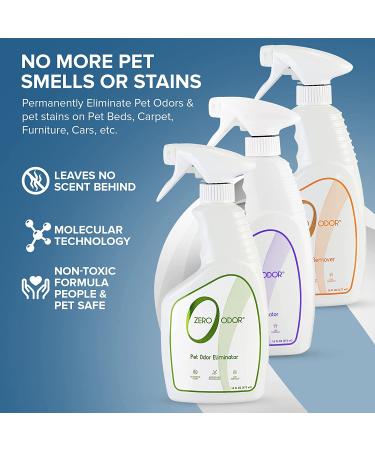 Zero Odor ZOP 1065 Multi Pet Odor Eliminator Kit - Say Goodbye to Unwanted Pet Smells - Buy Online on GoSupps.com