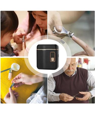 Automatic Nail Clippers Electric Nail Clippers | 3 Modes Adjustable Safety Nail Clippers - Electric Pedicure Manicure Tool Silent Nail Clippers with Container Luc Black - Buy Online on GoSupps.com