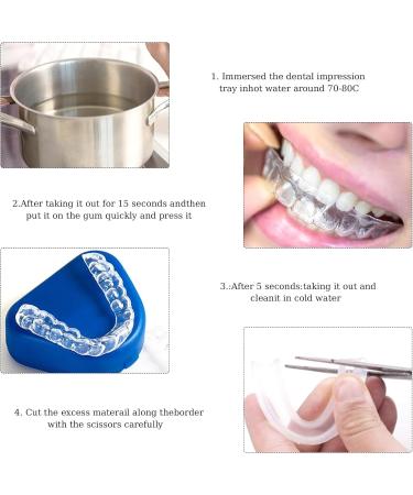 bituocs Mouth Guard for Teeth Grinding 4 Pack Sleep Mouth Guard Anti Grinding Mouth Guard for Sleeping at Night Reusable Mouth Guards Grinding Teeth for Adults & Kids to Prevent Bruxism. - Buy Online on GoSupps.com