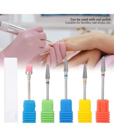 YAOGOHUA Nail Art Drill Bit Manicure Polishing Grinding Head Tungsten Steel Nail Polisher Accessory - Buy Online on GoSupps.com