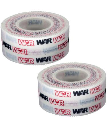 WAR Tape EZ Rip Athletic Tape for Boxing  MMA  Muay Thai  Kickboxing  Crossfit White 0.5