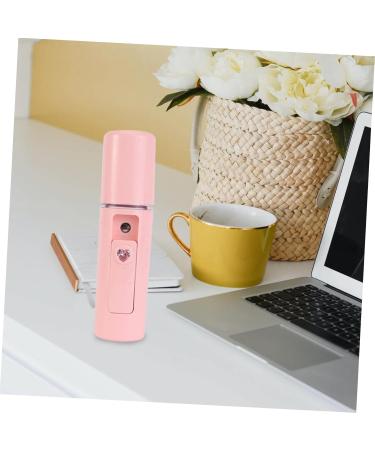 LALADEFIEE 1pc Humidifier USB Mini Face Steamer Makeup Device Face Sprayer Handheld Spray Device Pink Abs - Buy Online on GoSupps.com