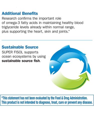 Nature's Way Super Fisol Fish Oil | Enteric Coated 180 Softgels - Premium Omega-3 Supplement - Buy Online on GoSupps.com